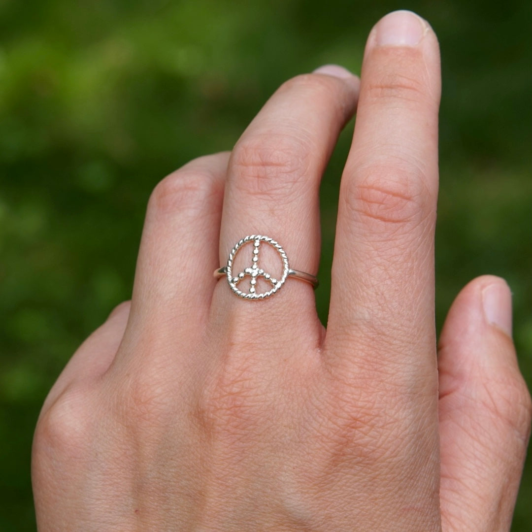 Peace Ring - Made To Order