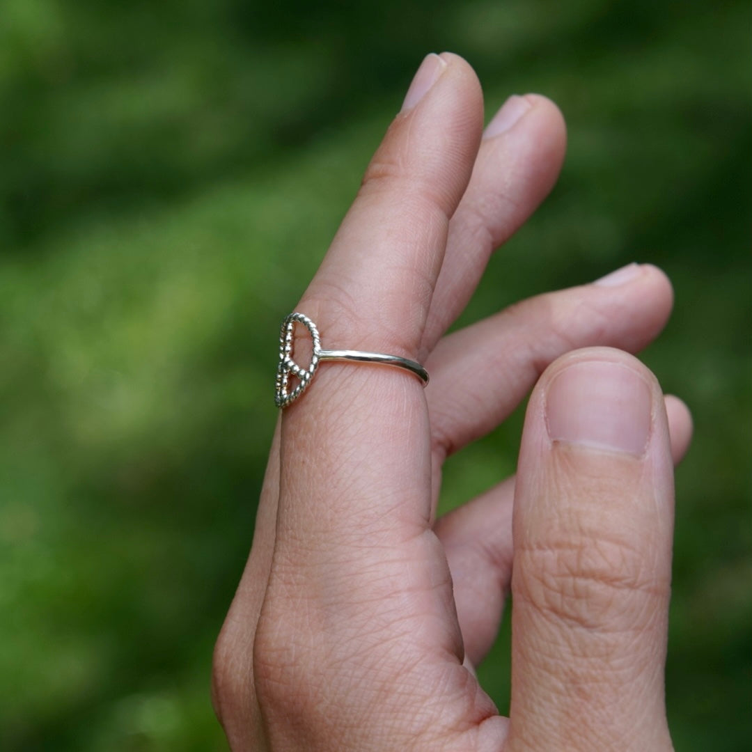 Peace Ring - Made To Order