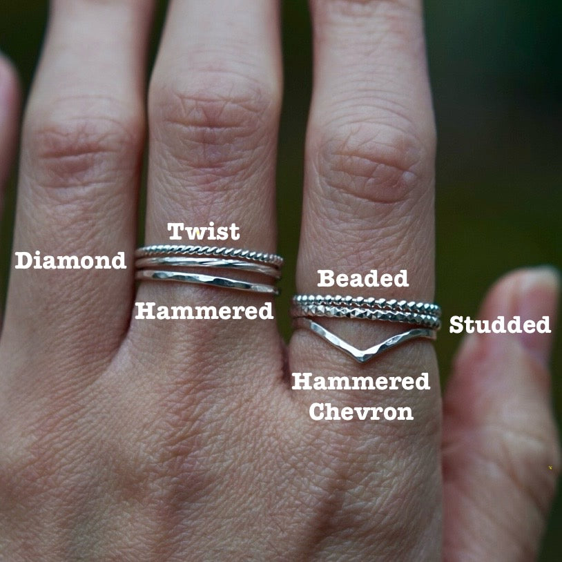 Stacker Rings - Made To Order